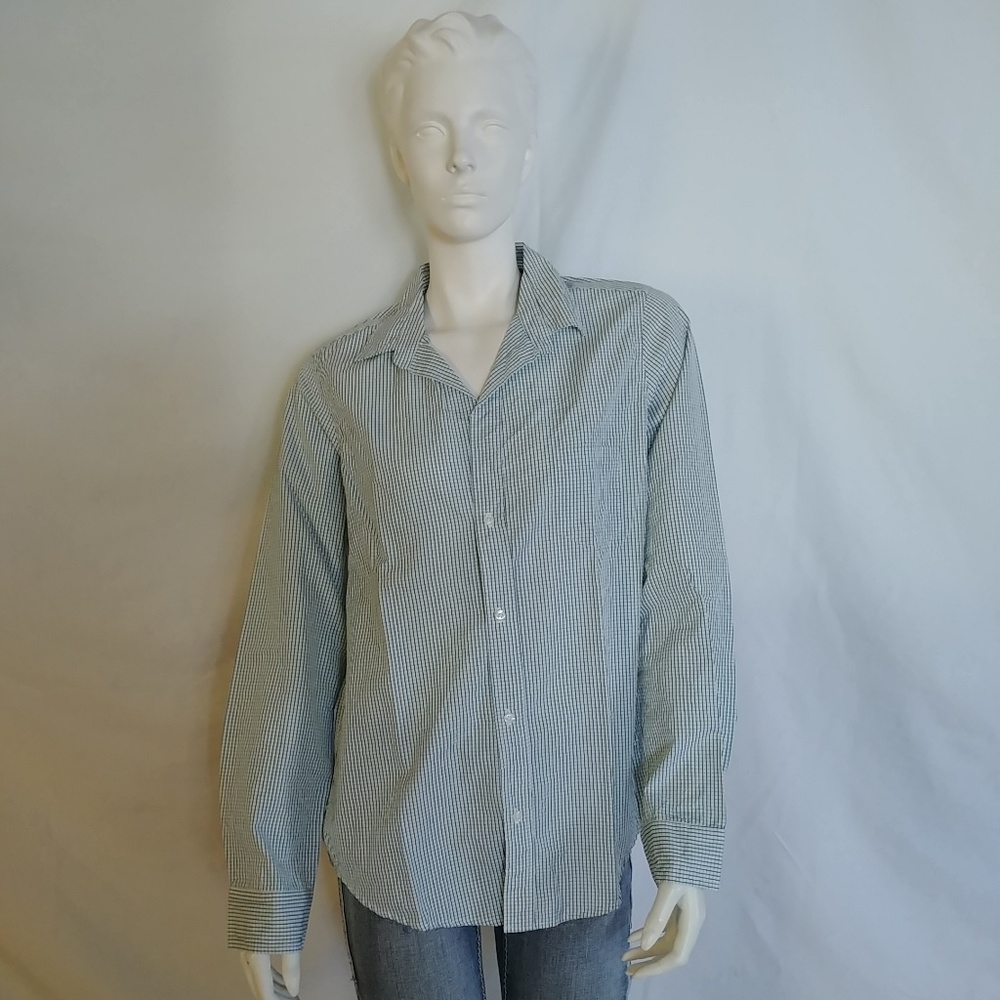 Frank & Eileen Barry Gingham Button Down Shirt